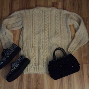 Vintage Homemade Fisherman's Sweater